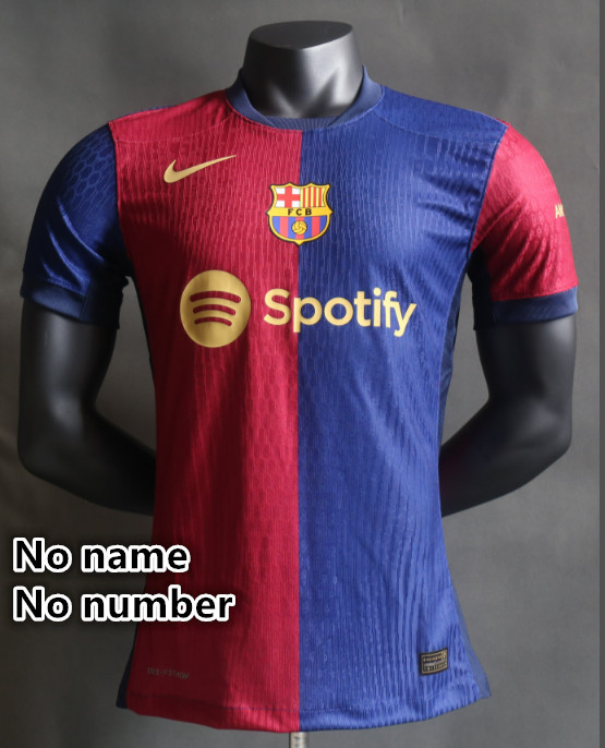 Player edition Barcelona jersey 2024 2025  Home and away New adult 24 25 Barcelona soccer jersey 10-20 days. It will arrive in your country