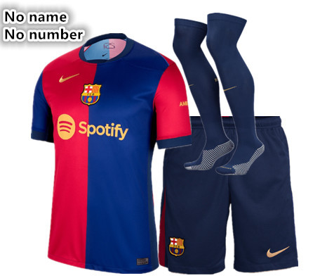 24 25 new Barcelona child jersey 2024 2025 adult kit kids kit  Home and away New adult 24 25 Barcelona soccer jersey 10-20 days. It will arrive in your country
