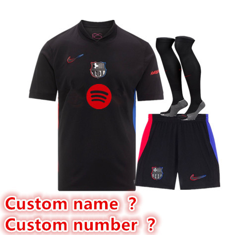 24 25 new Barcelona  jersey 2024 2025 adult kit kids kit  Home and away New adult child kit 24 25 Barcelona soccer jersey 10-20 days. It will arrive in your country