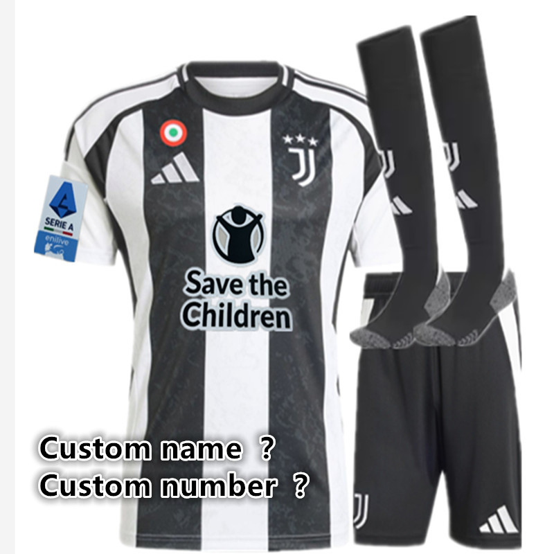 Juventus child jersey 2024 2025 adult kit kids kit  Home Third away New adult 24 25 Juventus soccer jersey 10-20 days. It will arrive in your country