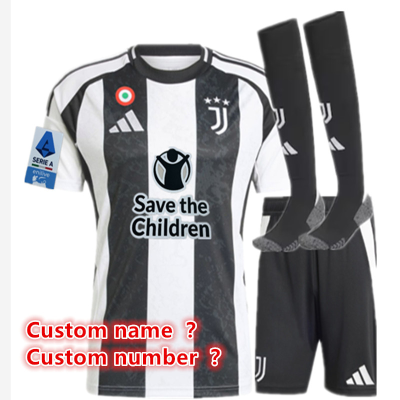 Juventus child jersey 2024 2025 adult kit kids kit  Home Third away New adult 24 25 Juventus soccer jersey 10-20 days. It will arrive in your country