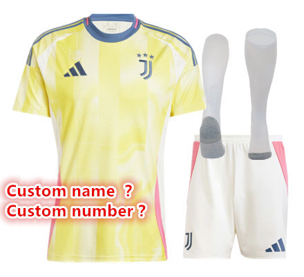 Juventus child jersey 2024 2025 adult kit kids kit  Home Third away New adult 24 25 Juventus soccer jersey 10-20 days. It will arrive in your country
