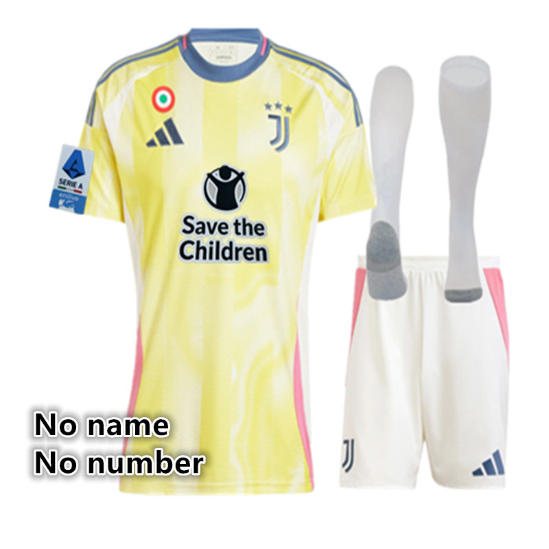 Juventus child jersey 2024 2025 adult kit kids kit  Home Third away New adult 24 25 Juventus soccer jersey 10-20 days. It will arrive in your country