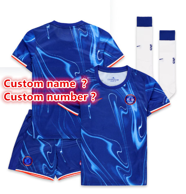 24 25 Chelsea jersey  adult kit kids kit Home Third away New  2024 2025 Chelsea soccer jersey 10-20 days. It will arrive in your country