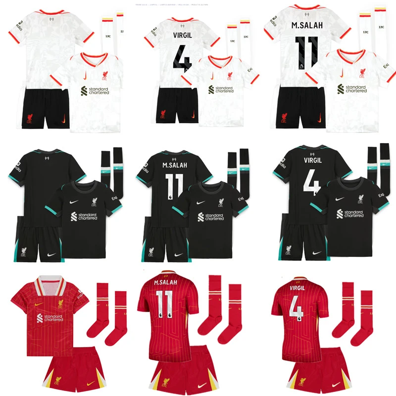 24 25 new Liverpool child jersey 2024 2025 adult kit kids kit  Home and away New adult 24 25 Liverpool  soccer jersey 10-20 days. It will arrive in your country