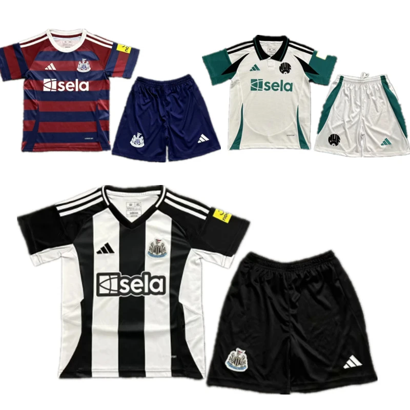 Newcastle United  jersey  kids kit Home Third away New  2024 2025 Newcastle United  soccer jersey 10-20 days. It will arrive in your country