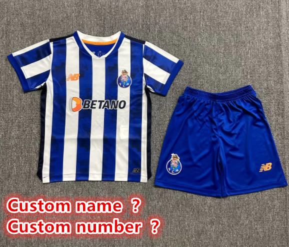Porto jersey  kids kit Home Third away New  2024 2025 Porto soccer jersey 10-20 days. It will arrive in your country