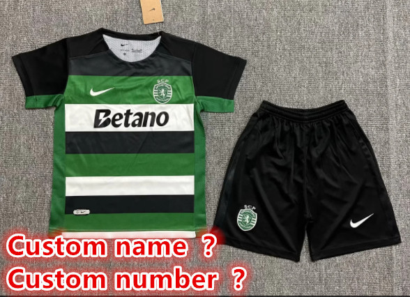 Lisbon jersey kids kit Home Third away child jersey New 2024 2025 Lisbon soccer child jersey 10-20 days. It will arrive in your country