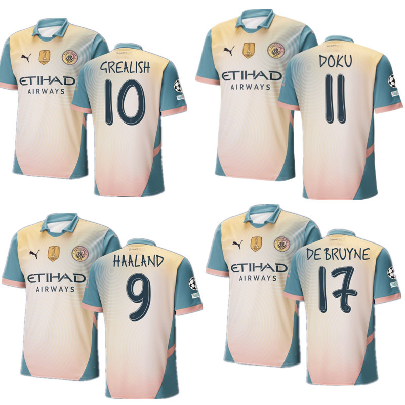 New Manchester City jersey 2024 2025 adult Home and away 24 25 Manchester City soccer jersey 10-20 days. It will arrive in your country