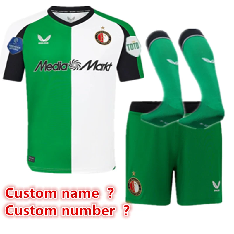 Feyenoord child jersey 2024 2025 adult kit  kids kit  Home Third away New adult 2024 2025 Feyenoord soccer jersey 10-20 days. It will arrive in your country