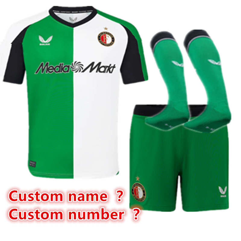 24 25 new Feyenoord  child jersey 2024 2025 adult kit kids kit  Home and away New adult 24 25 Feyenoord  soccer jersey 10-20 days. It will arrive in your country