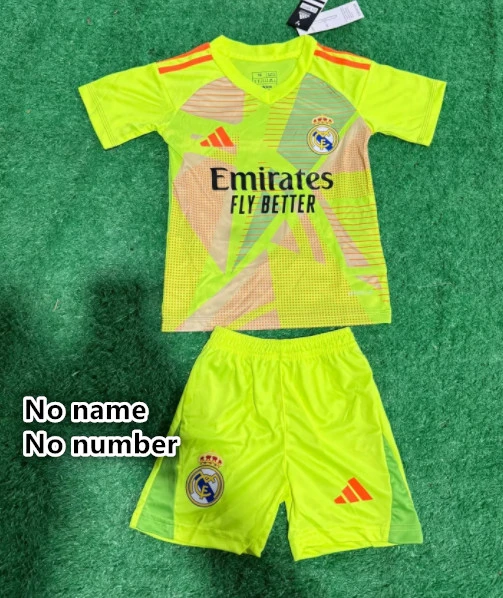 Real Madrid jersey kids kit Home Third away child jersey New 2024 2025 Real Madrid soccer child jersey 10-20 days. It will arrive in your country