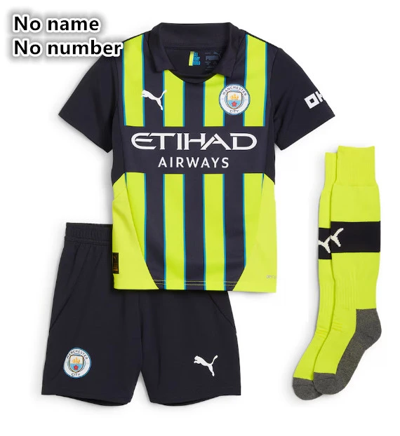 24 25 new Manchester City child jersey 2024 2025 adult kit kids kit  Home and away New adult 24 25 Manchester City   soccer jersey 10-20 days. It will arrive in your country