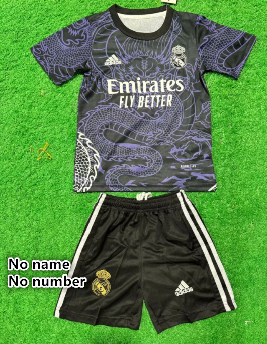 Real Madrid jersey kids kit Home Third away child jersey New 2024 2025 Real Madrid soccer child jersey 10-20 days. It will arrive in your country