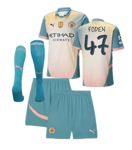 Manchester City child jersey 2024 2025  kids kit  Home and away New adult 24 25 Manchester City soccer jersey 10-20 days. It will arrive in your country