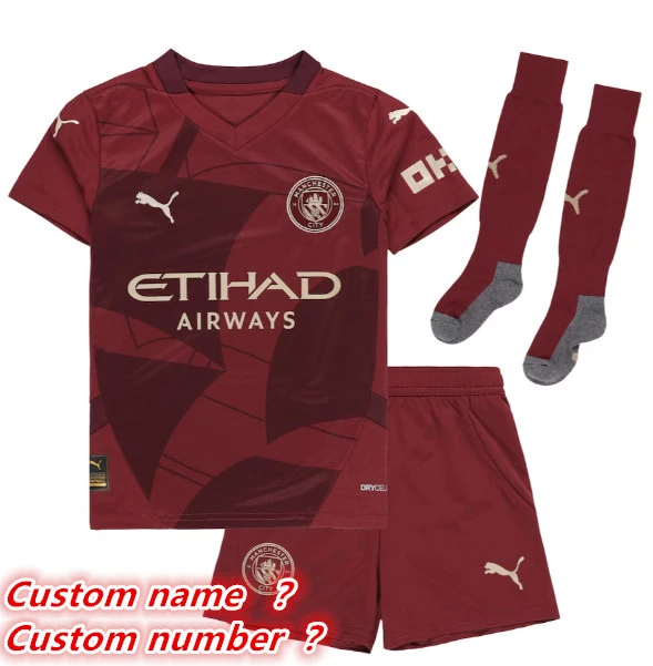 24 25 new Manchester City child jersey 2024 2025 adult kit kids kit  Home and away New adult 24 25 Manchester City   soccer jersey 10-20 days. It will arrive in your country