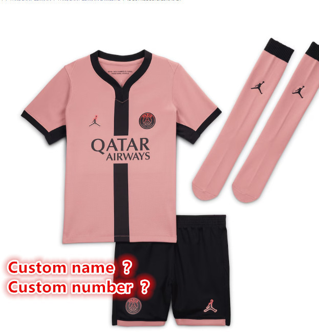 24 25 new PSG child jersey 2024 2025 adult kit kids kit  Home and away New adult 24 25 psg soccer jersey 10-20 days. It will arrive in your country