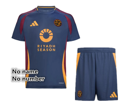 Roma jersey 2024 2025 adult kit kids kit Home Third away New adult 2024 2025 AS Roma soccer jersey 10-20 days. It will arrive in your country