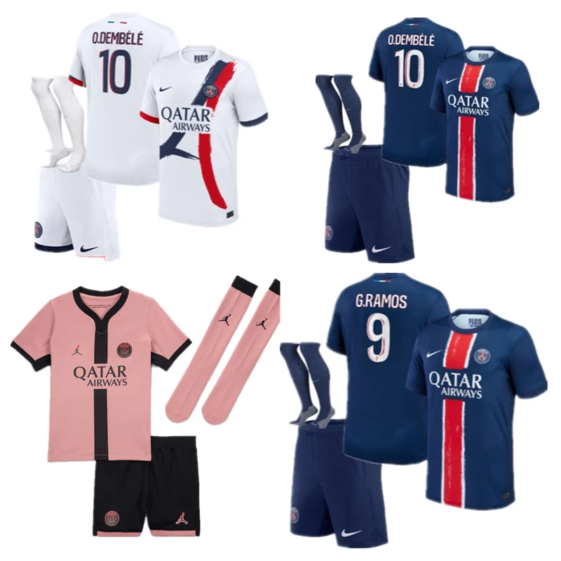 24 25 new PSG child jersey 2024 2025 adult kit kids kit  Home and away New adult 24 25 psg soccer jersey 10-20 days. It will arrive in your country