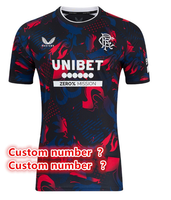 Glasgow Rangers jersey 2024 - 25 Home and away New adult 24 25 Glasgow Rangers   soccer jersey 10-20 days. It will