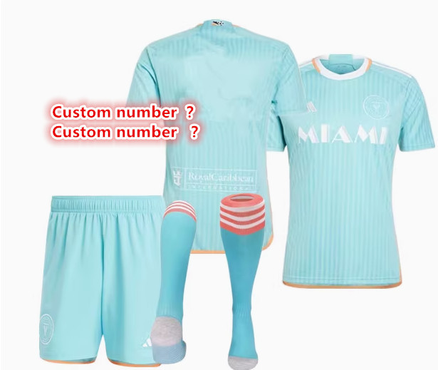 new Inter Miam jersey 2024 - 25 Home Third away adult kit kids kit 24 25 Inter Miami soccer jersey 10-20 days. It will arrive in your country
