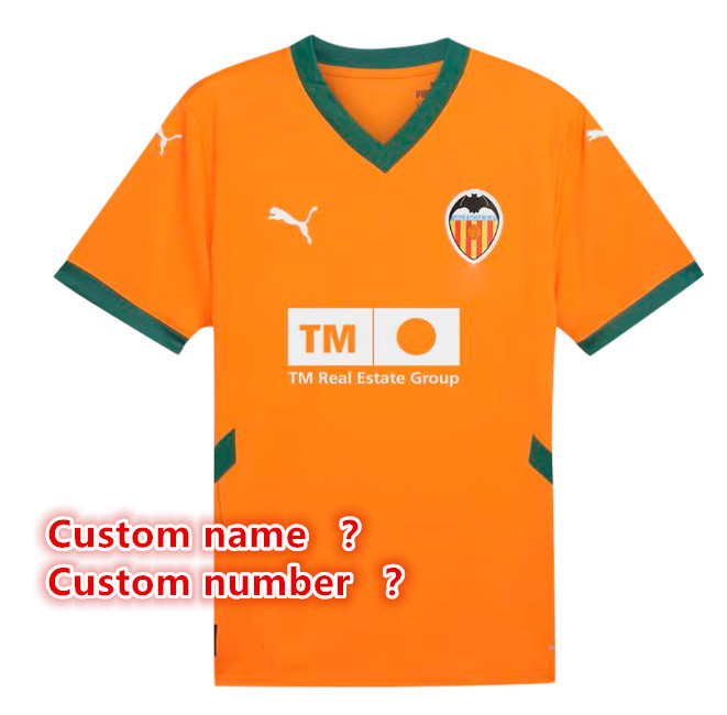 Valencia jersey 2024 - 25 Home and away New adult 24 25 Valencia soccer jersey 10-20 days. It will
