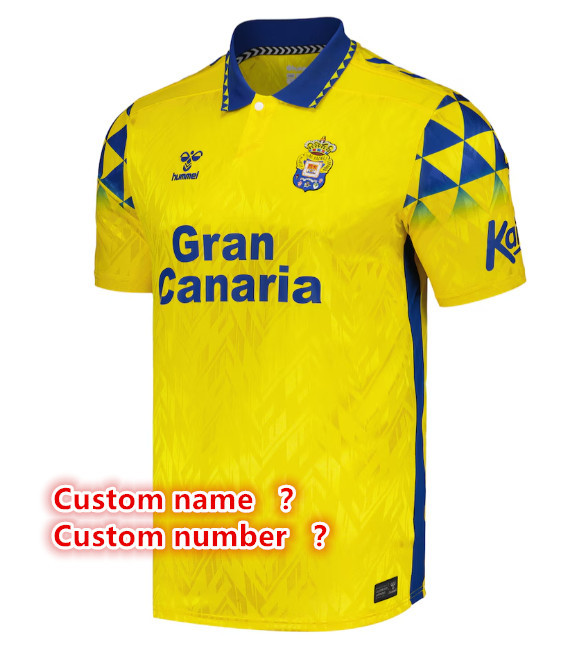Las Palmas jersey 2024 2025  Home and away New adult 24 25 Las Palmas soccer jersey 10-20 days. It will arrive in your country