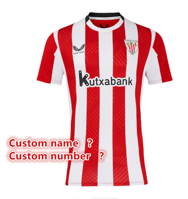 Athletic Bilbao jersey 2024 - 25 Home and away New adult 24 25 Athletic Bilbao soccer jersey 10-20 days. It will