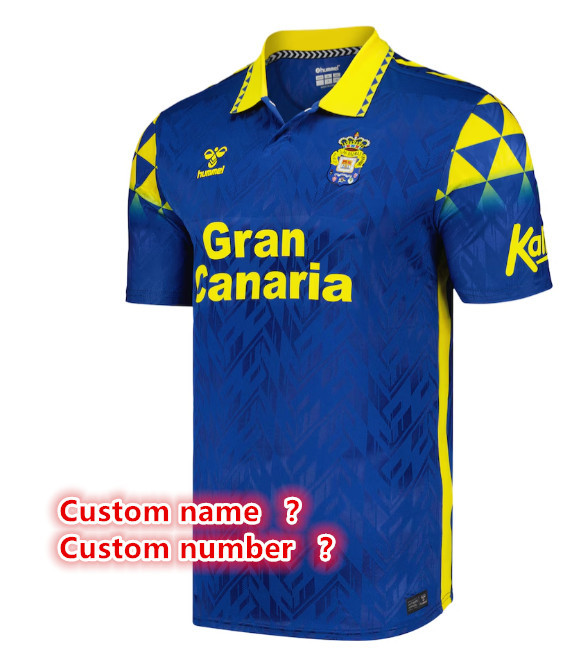 Las Palmas jersey 2024 2025  Home and away New adult 24 25 Las Palmas soccer jersey 10-20 days. It will arrive in your country