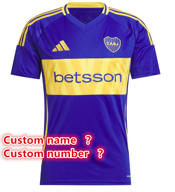 Boca Juniors jersey 2024 - 25 Home and away New adult 24 25 Boca Juniors soccer jersey 10-20 days. It will