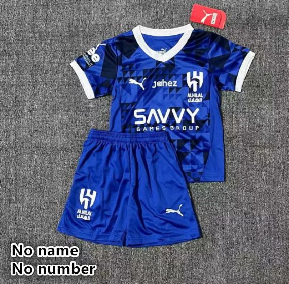 New del Al Hilal jersey 2024 2025 adult kit kids kit Home Third away adult 2024 2025 del Al Hilal  soccer jersey 10-20 days. It will arrive in your country
