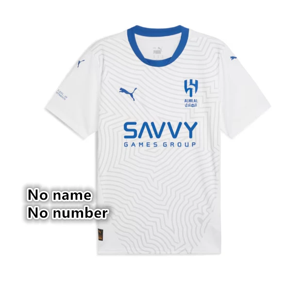 Newdel Al Hilal jersey 2024 - 25 Home  away Third adult 24 25 del Al Hilal soccer jersey 10-20 days. It will