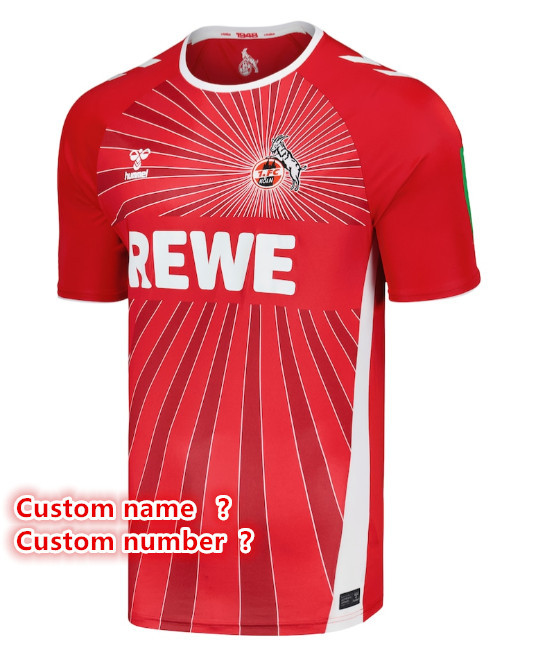FC Köln jersey 2024 - 25 Home and away New adult 24 25 FC Köln soccer jersey 10-20 days. It will