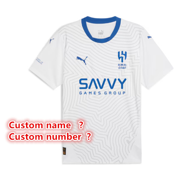 Newdel Al Hilal jersey 2024 - 25 Home  away Third adult 24 25 del Al Hilal soccer jersey 10-20 days. It will