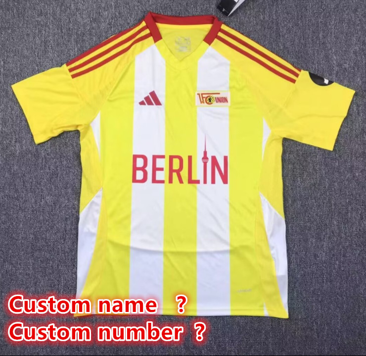 New Unión Berlín jersey 2024 - 25 Home  away adult 24 25 Unión Berlín soccer jersey 10-20 days. It will