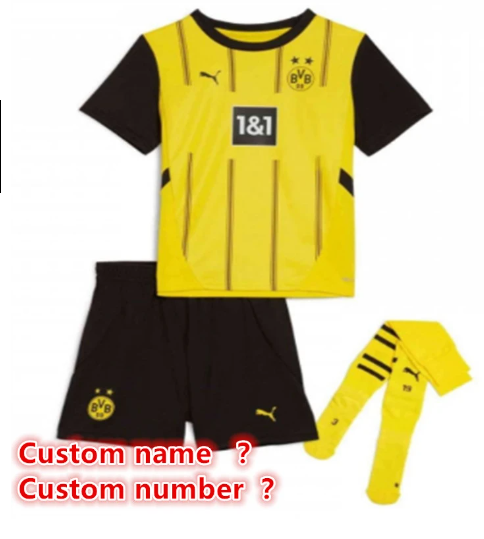 New Dortmund jersey 2024 2025 adult kit kids kit Home Third away adult 2024 2025 Dortmund soccer jersey 10-20 days. It will arrive in your country