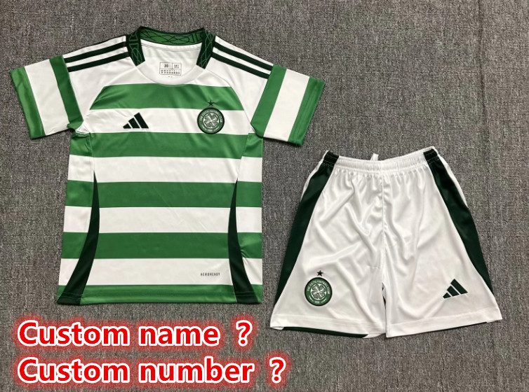 New Celts jersey 2024 2025 kids kit Home Third away adult 2024 2025 Celts  soccer jersey 10-20 days. It will arrive in your country