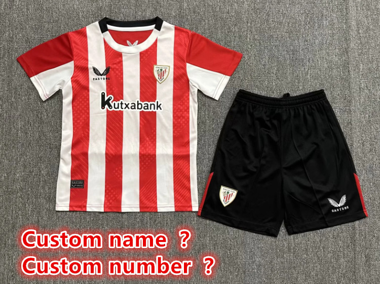 New Athletic Bilbao jersey 2024 2025 kids kit Home Third away adult 2024 2025 Athletic Bilbao  soccer jersey 10-20 days. It will arrive in your country