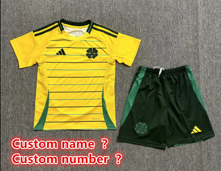 New Celts jersey 2024 2025 kids kit Home Third away adult 2024 2025 Celts  soccer jersey 10-20 days. It will arrive in your country
