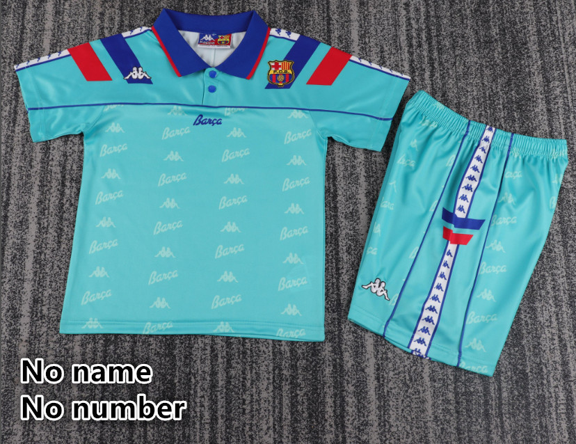 Retro jersey Barcelona jersey kids kit Home Third away 94-9514-15 1996-97 188-89 08-09 10-11 1992-95 13-14 Barcelona Retrosoccer jersey 10-20 days. It will arrive in your country