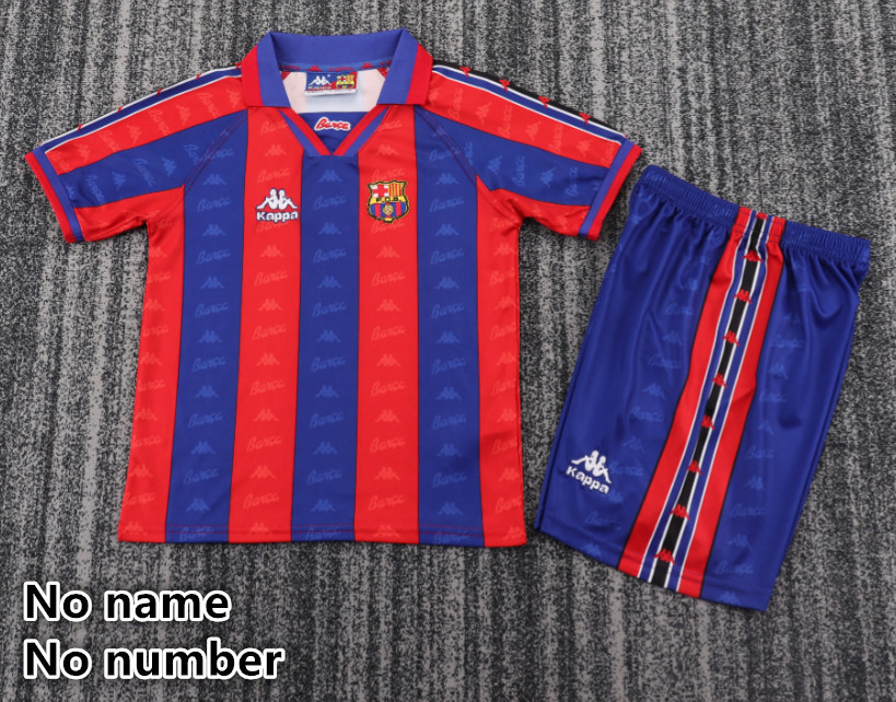 Retro jersey Barcelona jersey kids kit Home Third away 94-9514-15 1996-97 188-89 08-09 10-11 1992-95 13-14 Barcelona Retrosoccer jersey 10-20 days. It will arrive in your country