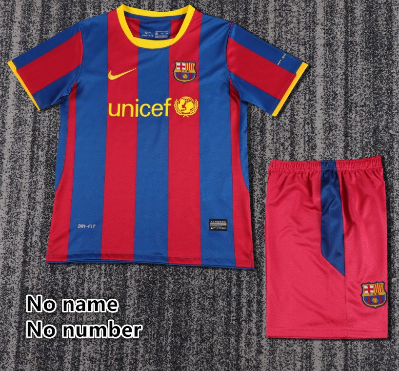 Retro jersey Barcelona jersey kids kit Home Third away 94-9514-15 1996-97 188-89 08-09 10-11 1992-95 13-14 Barcelona Retrosoccer jersey 10-20 days. It will arrive in your country