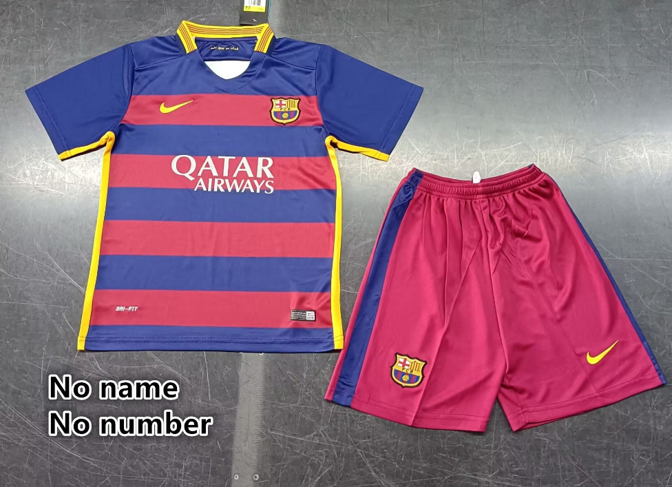 Retro jersey Barcelona jersey kids kit Home Third away 94-9514-15 1996-97 188-89 08-09 10-11 1992-95 13-14 Barcelona Retrosoccer jersey 10-20 days. It will arrive in your country