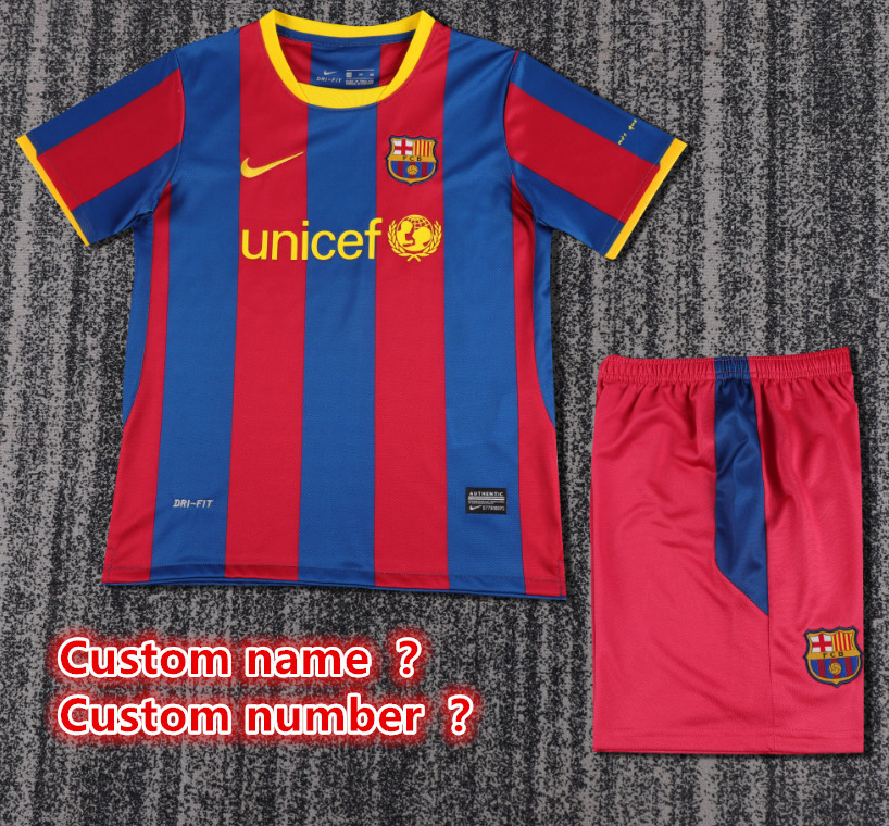 Retro jersey Barcelona jersey kids kit Home Third away 94-9514-15 1996-97 188-89 08-09 10-11 1992-95 13-14 Barcelona Retrosoccer jersey 10-20 days. It will arrive in your country