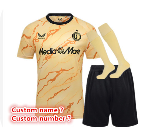 24 25 new Feyenoord  child jersey 2024 2025 adult kit kids kit  Home and away New adult 24 25 Feyenoord  soccer jersey 10-20 days. It will arrive in your country