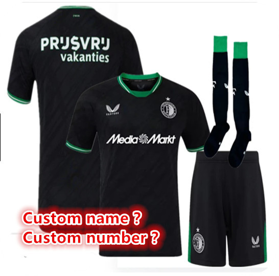 Feyenoord child jersey 2024 2025 adult kit  kids kit  Home Third away New adult 2024 2025 Feyenoord soccer jersey 10-20 days. It will arrive in your country