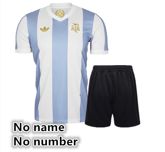kids kit Argentina's 50th anniversary jersey 2024 2025 Home and away New adult kit 24 25  Argentina soccer jersey 10-20 days. It will arrive in your country