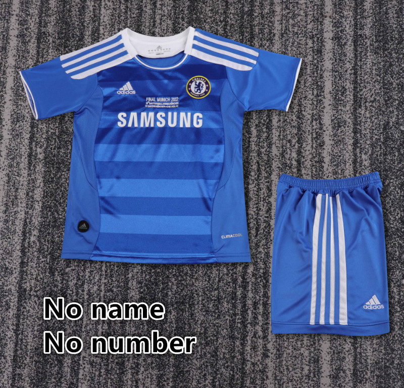 Child kids kit Retro jersey Chelsea jersey kids kit Home Third away 03 11/12 95/97 Chelsea Retro soccer jersey 10-20 days. It will arrive in your country