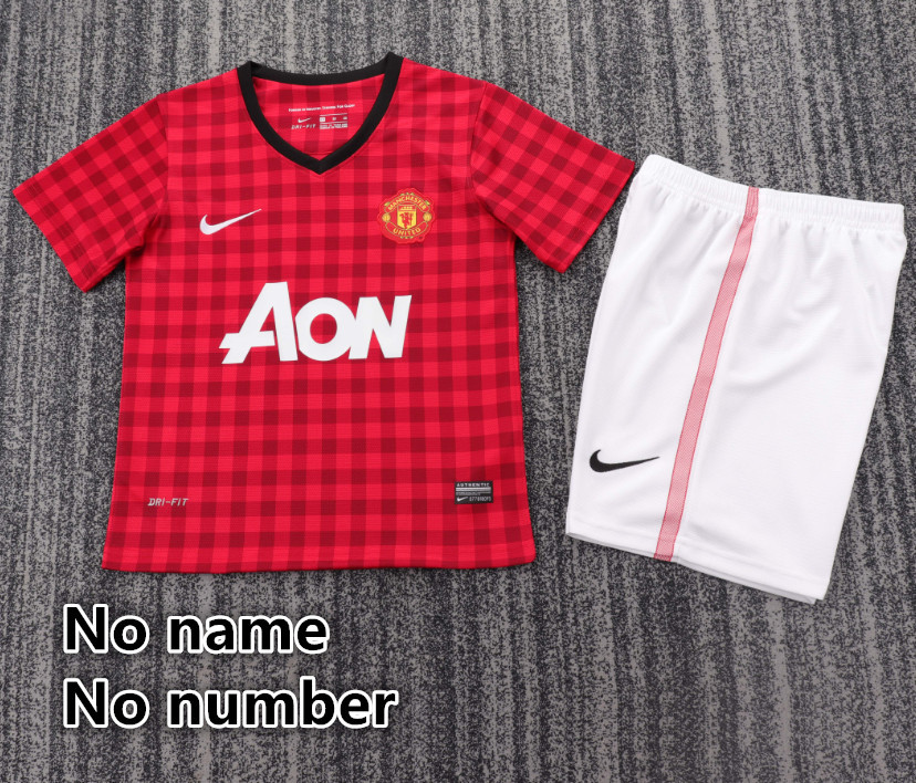 Child kids kit Retro jersey Manchester United jersey kids kit Home Third away 08/09 07/08  2010-11 1996-98 11-12 12/13 1998-99 1990-92  Manchester United Retro soccer jersey 10-20 days. It will arrive in your country