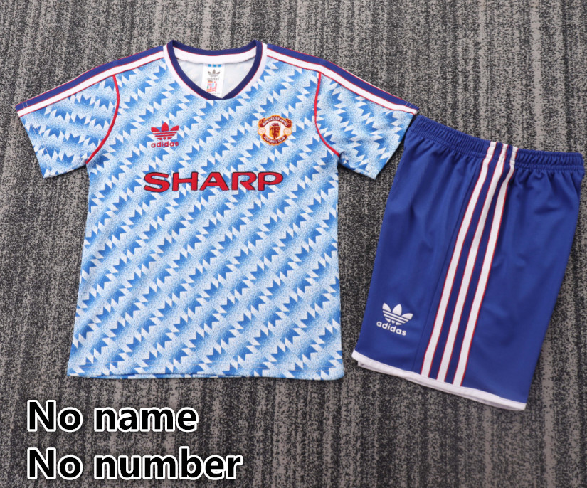 Child kids kit Retro jersey Manchester United jersey kids kit Home Third away 08/09 07/08  2010-11 1996-98 11-12 12/13 1998-99 1990-92  Manchester United Retro soccer jersey 10-20 days. It will arrive in your country